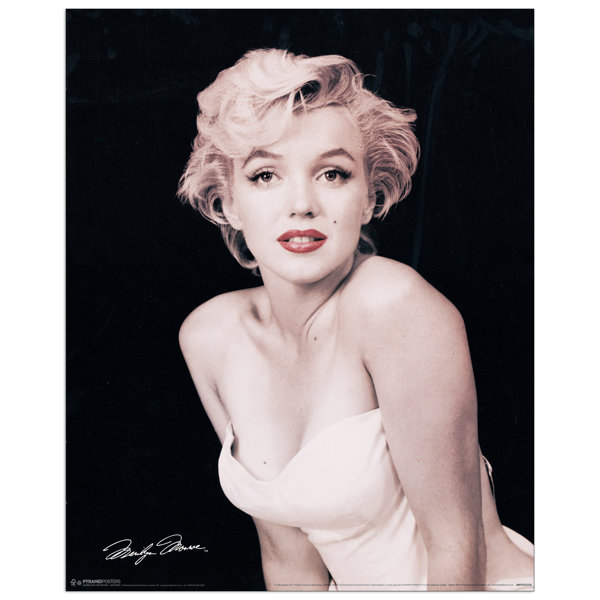East Urban Home Paneel Marilyn Monroe Red Lips, Memorabilien